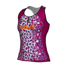 ALÉ dres bez rukava - ALÉ AGGUATO LADY - bijela/ružičasta