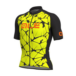 ALÉ dres kratkih rukava - CRACLE - crna/žuta