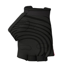 ALÉ rukavice s kratkim prstima - DOTS  - ružičasta/crna