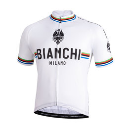 BIANCHI MILANO dres kratkih rukava - NEW PRIDE - crna/bijela
