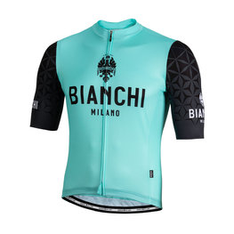 BIANCHI MILANO dres kratkih rukava - PEDASO - crna/plava