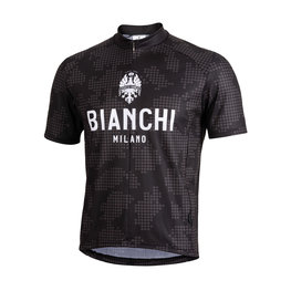 BIANCHI MILANO dres kratkih rukava - PRIOLO MTB - crna
