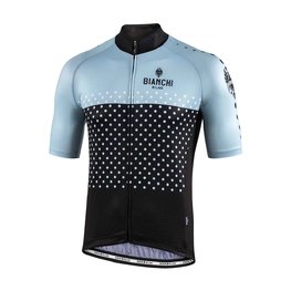 BIANCHI MILANO dres kratkih rukava - QUIRRA - crna/svjetloplava