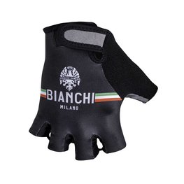 BIANCHI MILANO rukavice s kratkim prstima - ENAS - crna