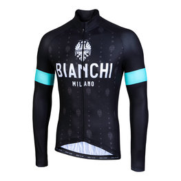 BIANCHI MILANO dres dugih rukava ljetni - PERTICARA - crna