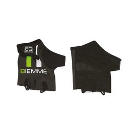 rukavice s kratkim prstima - STRAPS - zelena/bijela/crna