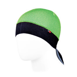 BIOTEX bandana - POWERFLEX NET - crna/zelena