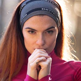 BIOTEX traka za glavu - MEAD - crna