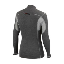 CASTELLI majica dugih rukava - FLANDERS WARM - siva