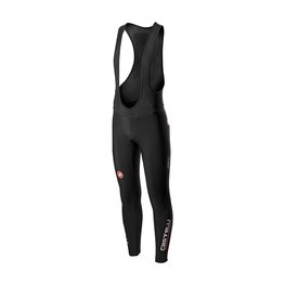 CASTELLI duge hlače s tregerima - MENO 2 WINTER - crna