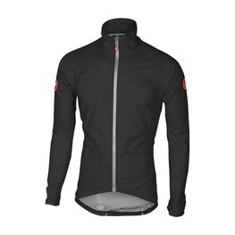CASTELLI vodootporni kišni ogrtač - EMERGENCY RAIN - crna