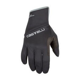 CASTELLI rukavice s dugim prstima - SCALDA PRO - crna