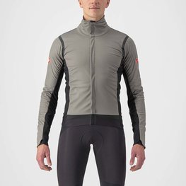 CASTELLI izolirana jakna - ALPHA RoS 2 - siva/crna