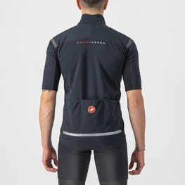 CASTELLI dres kratkih rukava - GABBA ROS 2 - antracitna