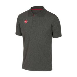 CASTELLI majica kratkih rukava - RACE DAY POLO - siva