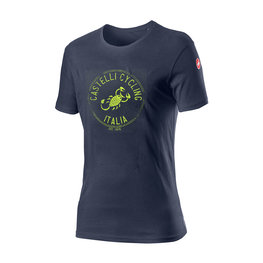 CASTELLI majica kratkih rukava - ARMANDO - plava