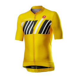 CASTELLI dres kratkih rukava - HORS CATEGORIE - žuta