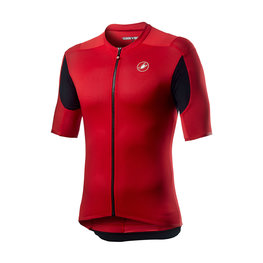 CASTELLI dres kratkih rukava - SUPERLEGGERA 2 - crvena/crna
