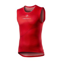 CASTELLI majica bez rukava - PRO MESH - crvena