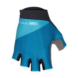 CASTELLI rukavice s kratkim prstima - ROUBAIX GEL 2 LADY - svjetloplava