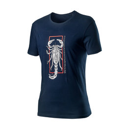 CASTELLI majica kratkih rukava - LOGO - plava