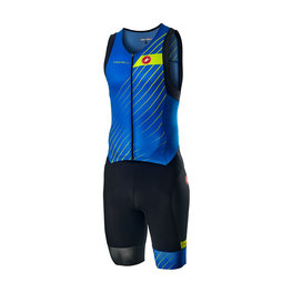 CASTELLI kombinezon - FREE SANREMO - plava/crna