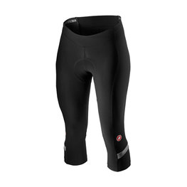 CASTELLI hlače 3/4 bez tregera - VELOCISSIMA 2 LADY - crna