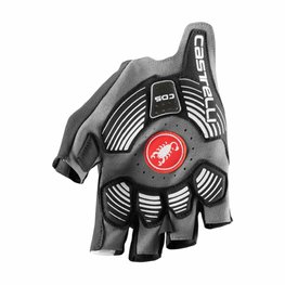 CASTELLI rukavice s kratkim prstima - ROSSO CORSA PRO V - bijela