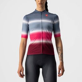 CASTELLI dres kratkih rukava - DOLCE LADY - bodro/plava