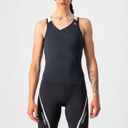 CASTELLI dres bez rukava - SOLARIS LADY - crna/bijela