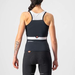 CASTELLI dres bez rukava - SOLARIS LADY - crna/bijela
