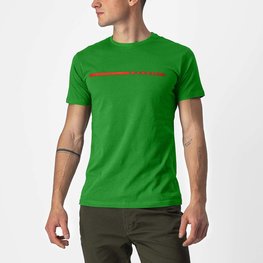 CASTELLI majica kratkih rukava - VENTAGLIO TEE - zelena