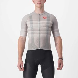 CASTELLI dres kratkih rukava - CLIMBER'S 3.0 - siva