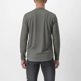 CASTELLI dres dugih rukava ljetni - TRAIL TECH 2 - siva