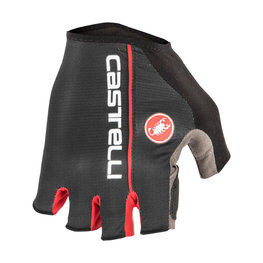CASTELLI rukavice s kratkim prstima - CIRCUITO - crna/crvena