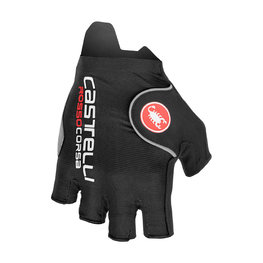 CASTELLI rukavice s kratkim prstima - ROSSO CORSA PRO - crna