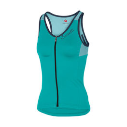 CASTELLI dres bez rukava - SOLARE LADY - plava
