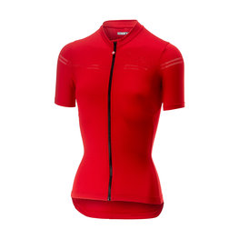 CASTELLI dres kratkih rukava - PROMESSA 2.0 LADY - crvena