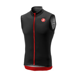 CASTELLI dres bez rukava - ENTRATA 3.0 - crna/crvena
