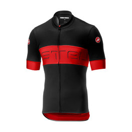CASTELLI dres kratkih rukava - PROLOGO VI - crvena/crna