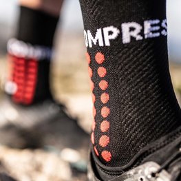COMPRESSPORT čarape klasične - ULTRA TRAIL - crna