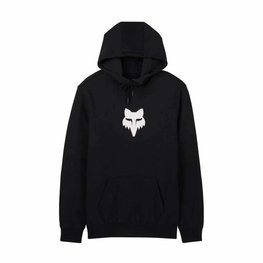 FOX dukserica - FOX HEAD FLEECE PO - crna