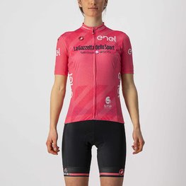 CASTELLI dres kratkih rukava - GIRO D'ITALIA 2021 W - ružičasta