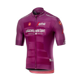 CASTELLI dres kratkih rukava - GIRO SQUADRA 2019 - ljubičasta