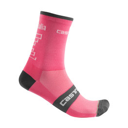 CASTELLI čarape klasične - GIRO 2019  - ružičasta