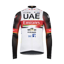 GOBIK dres dugih rukava zimski - UAE 2021 PACER - bijela/crvena