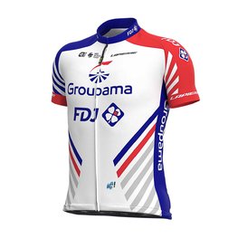ALÉ dres kratkih rukava - GROUPAMA FDJ 2020 - plava/crvena/bijela