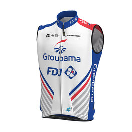 ALÉ prsluk - GROUPAMA FDJ 2019 - plava/bijela/crvena