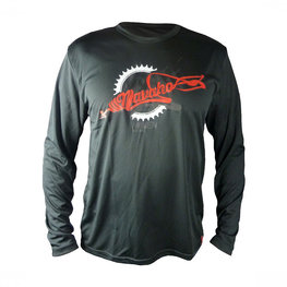 HAVEN dres dugih rukava ljetni - NAVAHO LONG MTB - crna/crvena