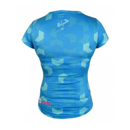 HAVEN dres kratkih rukava - PEARL NEO LADY MTB - svjetloplava
